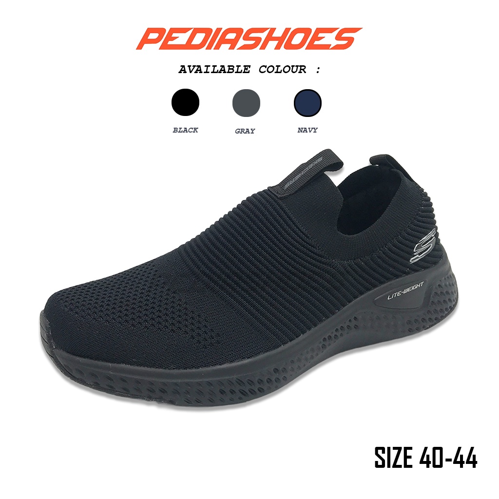 Skechers Pria Solar Fuse Man Skechers Original Sepatu Pria Sepatu Skechers Slip On