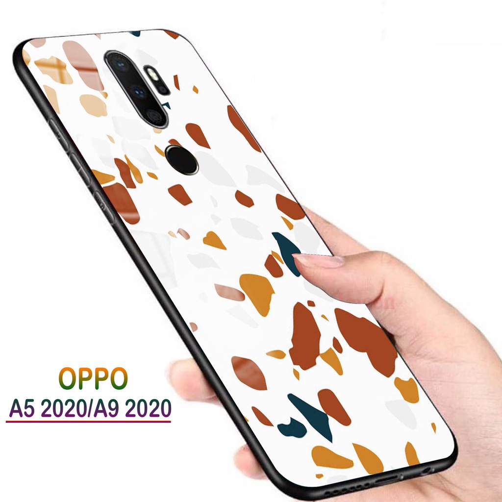 Softcase Kaca OPPO A5 2020 A9 2020 - Case Handphone A5 2020 A9 2020 [T43].