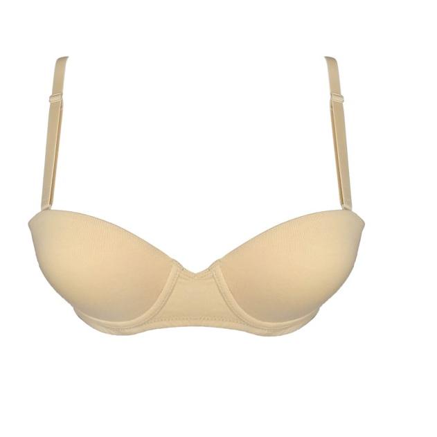 Bra Young Hearts Daily Basic 1/2 Cup Y23-20124B - Black, 34B