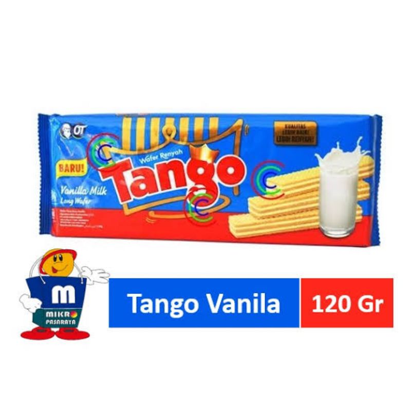 

WAFER TANGO VANILA SUSU 130GR WAFER TANGO