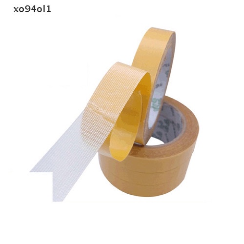 { OMG }  Solatip Double Tape Kain Dua Sisi / Lakban Double Tape Kain Dua Sisi Double Tape Fiber Lakban PET Serat Fiber