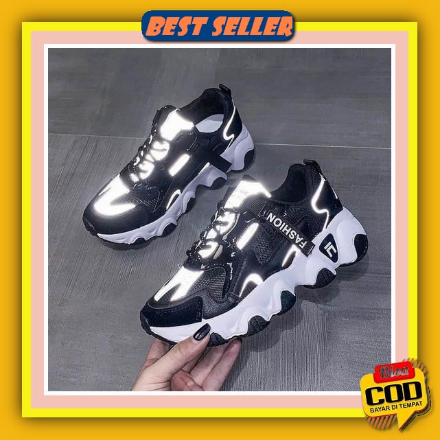 Sepatu Wanita Sneakers Sepatu Sneakers Casual Remaja Korea Fashion Style Import Original 100% Kekini