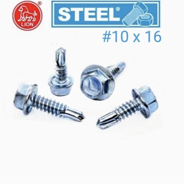 SKRUP BAJA RINGAN 10 x 16 MOON LION