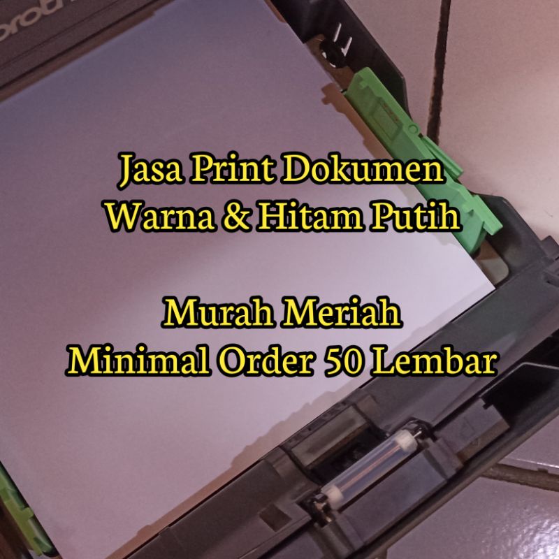 

Print Dokumen Warna dan BW Kertas HVS