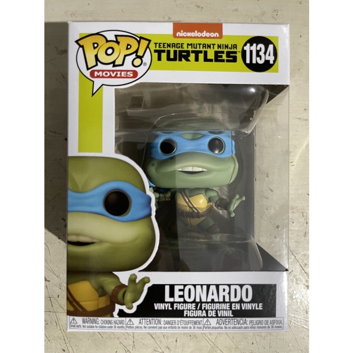 Funko POP Movies: TEENAGE MUTANT NINJA TURTLES TMNT - Leonardo