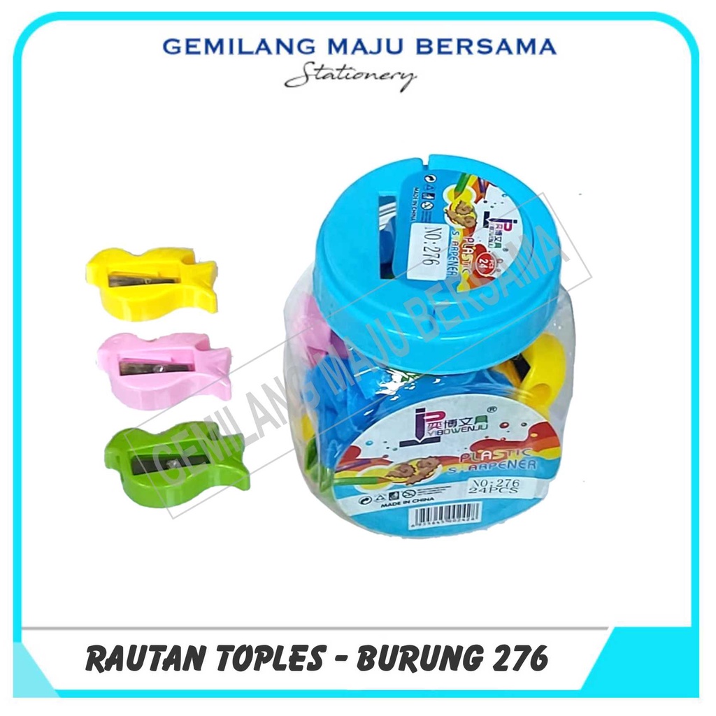 

Serutan / Rautan Toples 276 Model Burung (Isi 24bh)