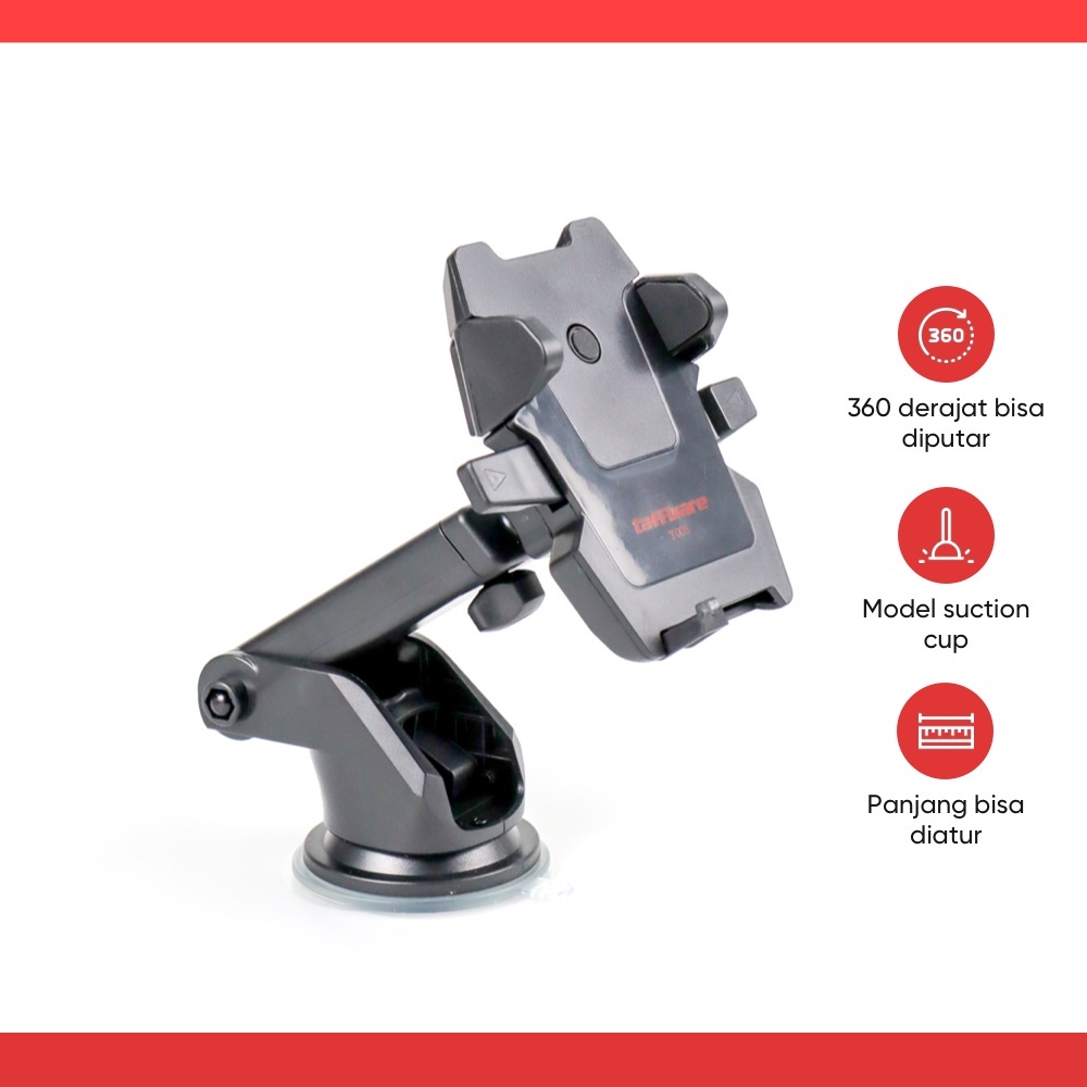 Car Holder for Smartphone with Suction Cup - T003
