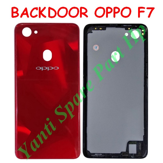 Backdoor Tutup Belakang Oppo F7 Original New