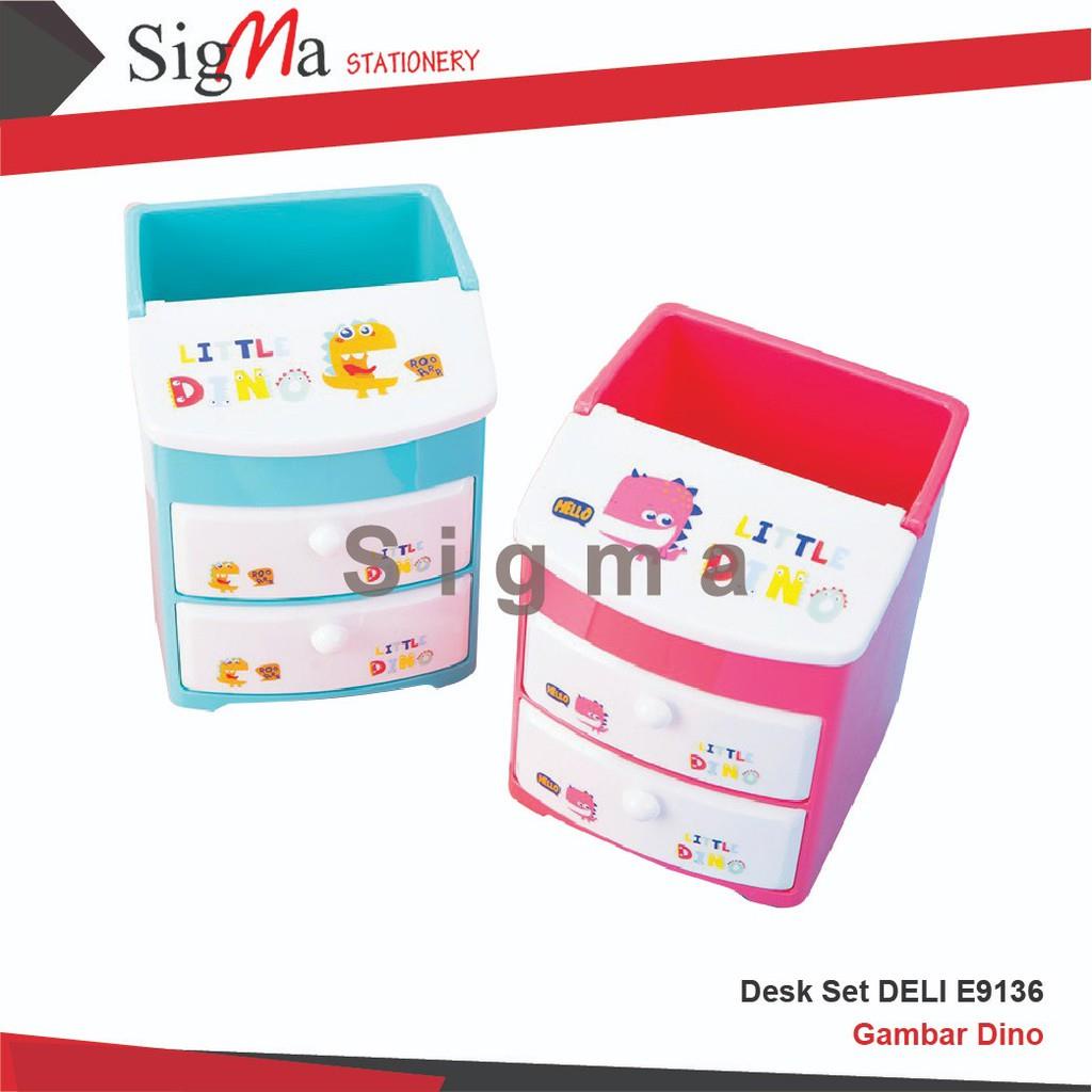 

Tempat Pensil / Kotak Pensil dan Alat Tulis DELI E9136 Dino (Pcs)