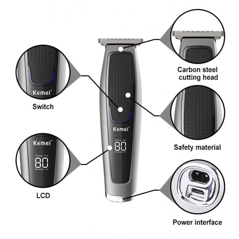 Trimmer Kemei Km-306S Alat cukur rambut hair clipper