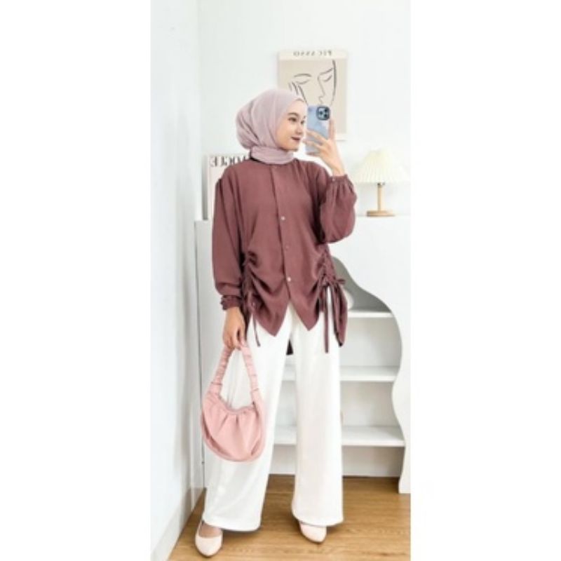 BAJU KEMEJA KERAH  BLUS SERUT COD