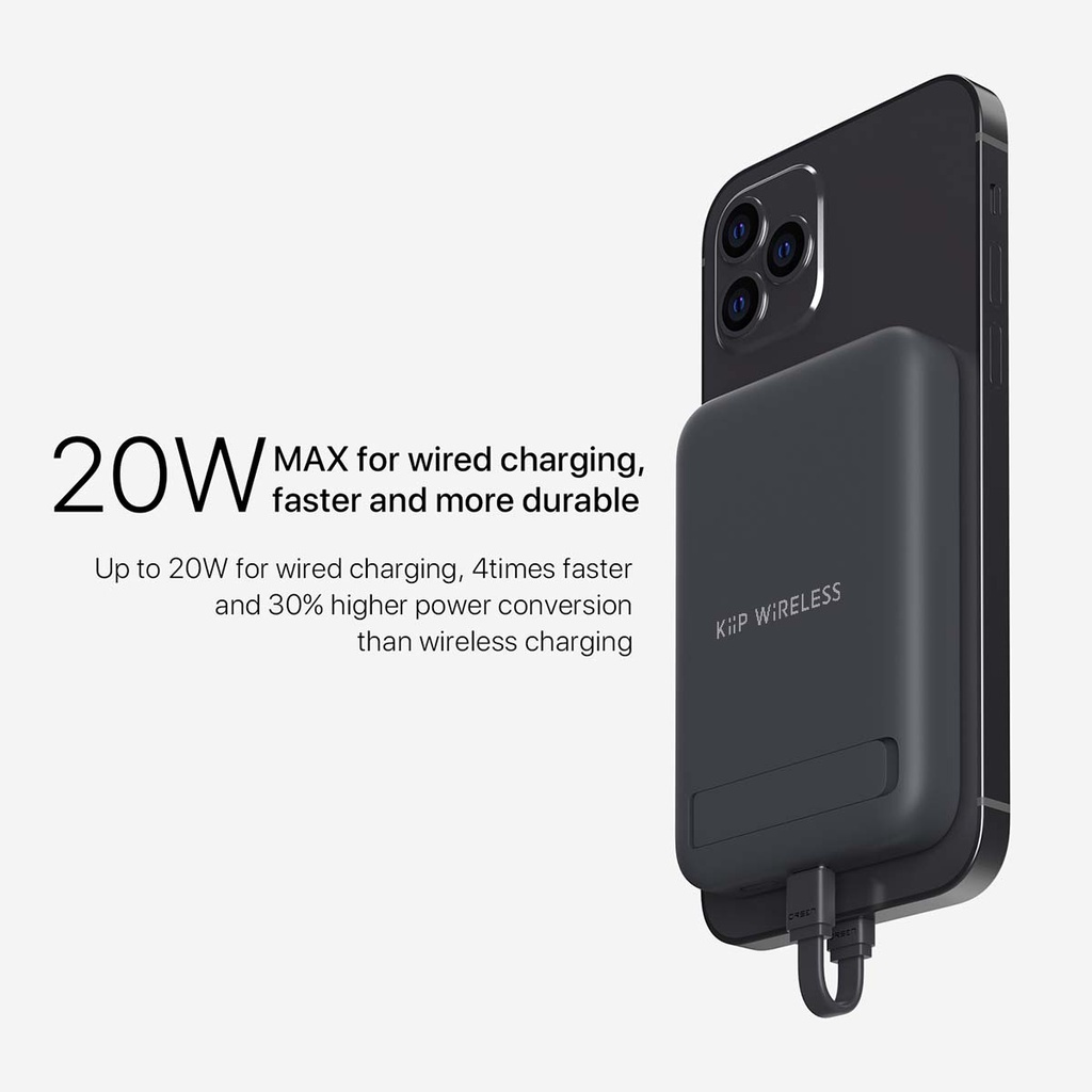 KiiP Wireless EW52 Power Bank Ori Magnetic Magsafe 20W Fast Charging Type C PD 10000 mAh / powerbank iphone battery