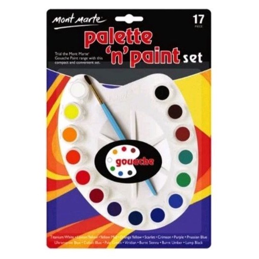 

MONT MARTE paint shet cat palet pelukis