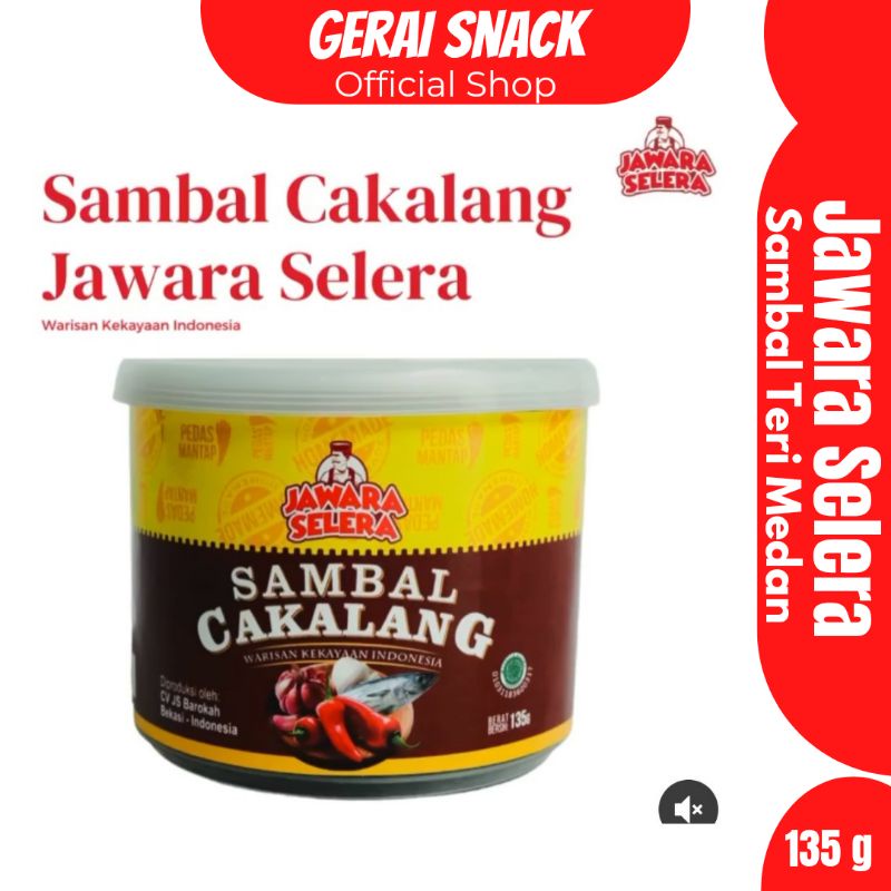 Sambal Jawara Selera - All Variant Produk Sambal &amp; Abon Cakalang