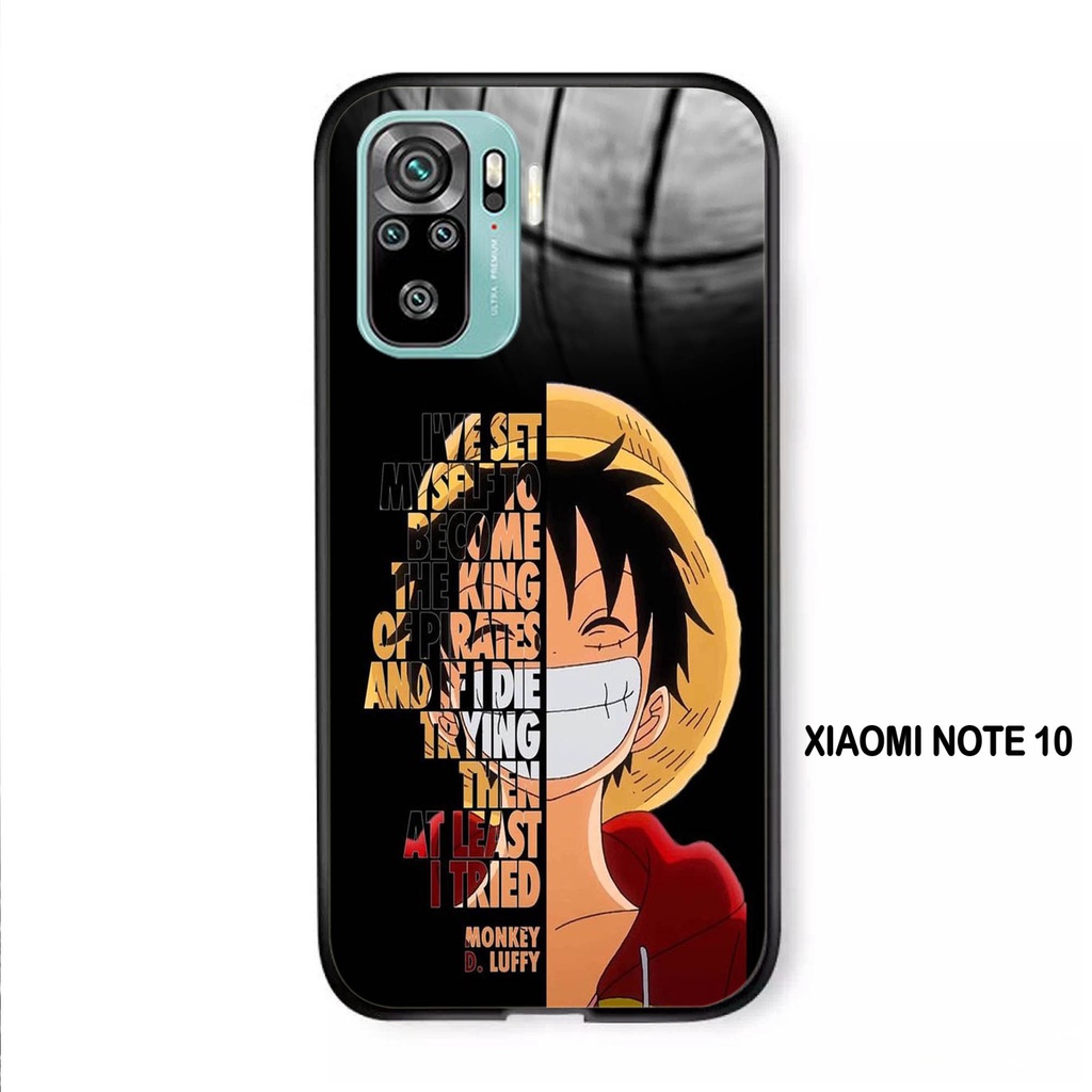 Softcase Kaca XIAOMI REDMI NOTE 10  - Case Handphone XIAOMI REDMI NOTE 10 [T83]