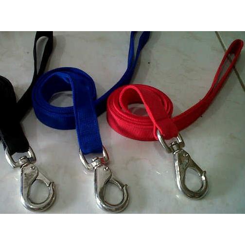 tali tuntun / leash snap hook besar (anjing medium-besar)