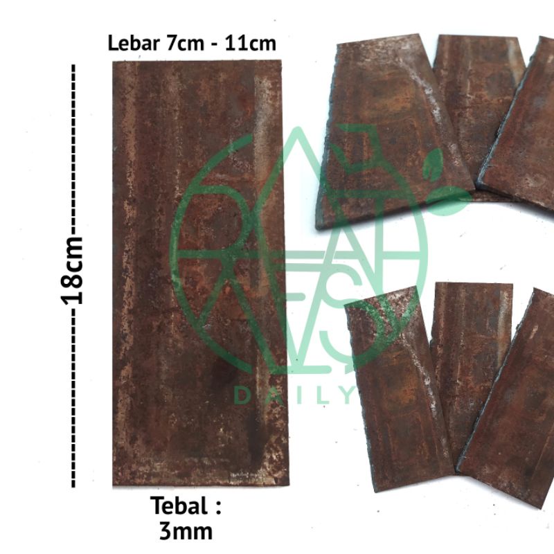 Plat Baja Patah High Carbon Bekas Gergaji Marmer bahan sabit, pisau, sambung cangkul