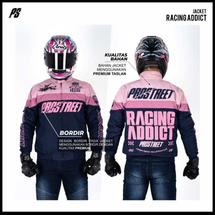 Jaket Motor | Prostreet Racing Addict Pink | New | Original