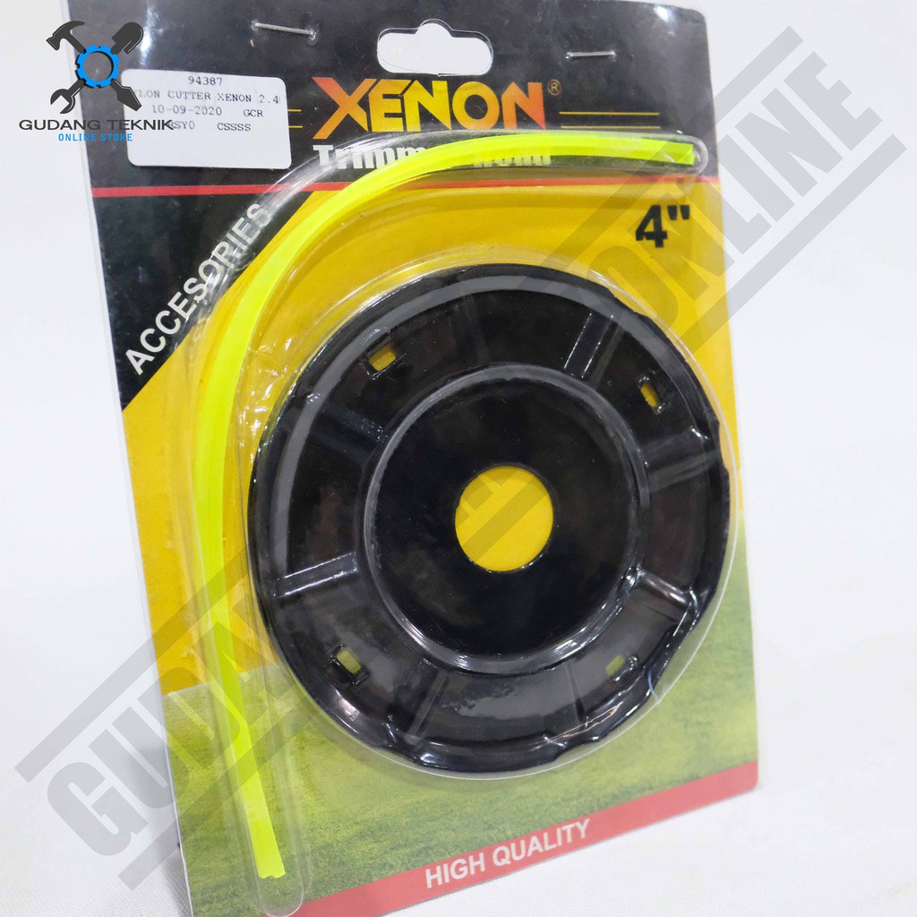 Mata Pisau Potong Rumput Senar XENON / Trimmer Head Nylon Pisau Mesin Potong Rumput XENON