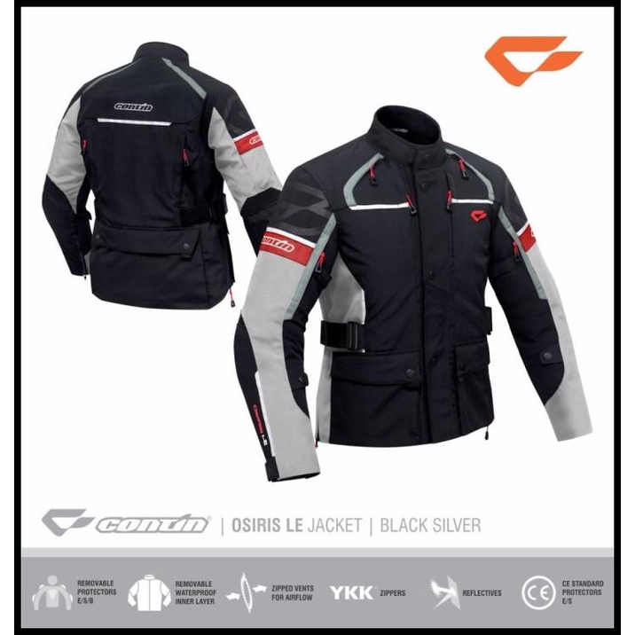 Jaket Contin Osiris Le - Silver