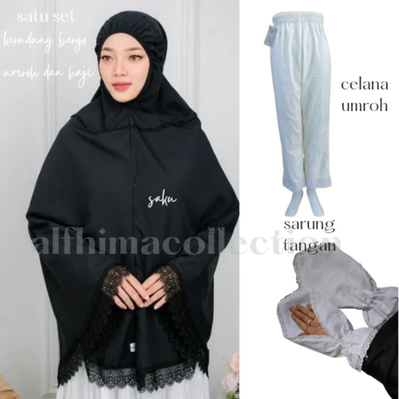 set begro umroh dan haji original perlengkapan haji dan umroh