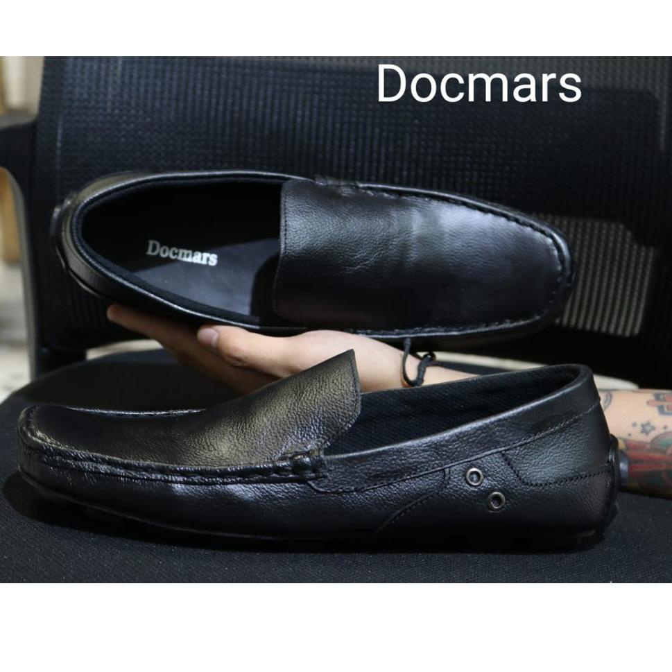 Kanpil® Sepatu Slip On Pria Kulit Original Kerja Import Casual Kantor Santai Asli Pansus KANPIL KF76