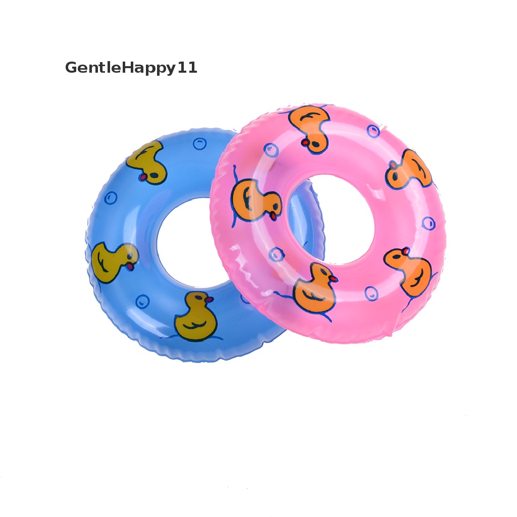 Gentlehappy 1pc Ring Pelampung Renang Pelampung Untuk 1per6 Aksesoris Boneka Untuk Bonekaswimming Pelampung Lifebelt Ring id