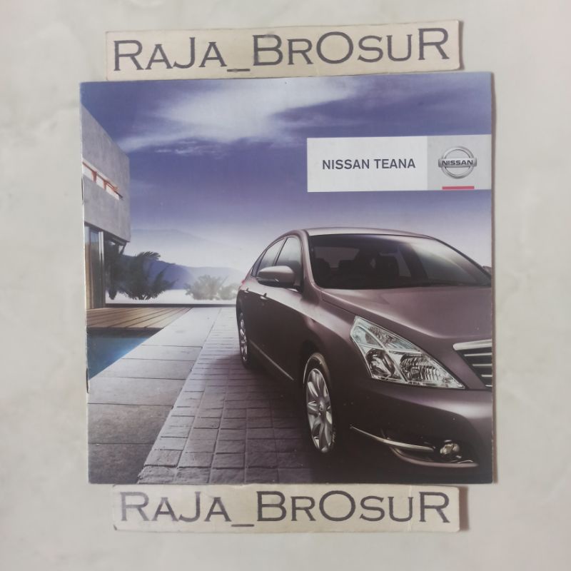 Poster brosur katalog booklet Nissan Teana 2010