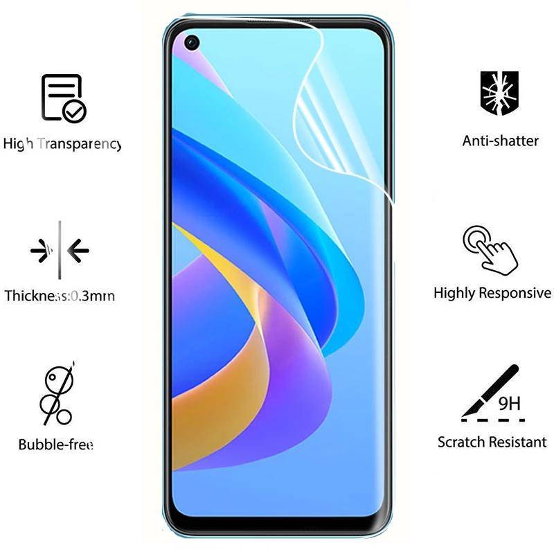 1-3pcs Film Hydrogel Pelindung Layar Full Cover Untuk Oppo Reno 3 4 5 6 7 4Z 5Z 7Z Lite Pro Plus 4G 5G