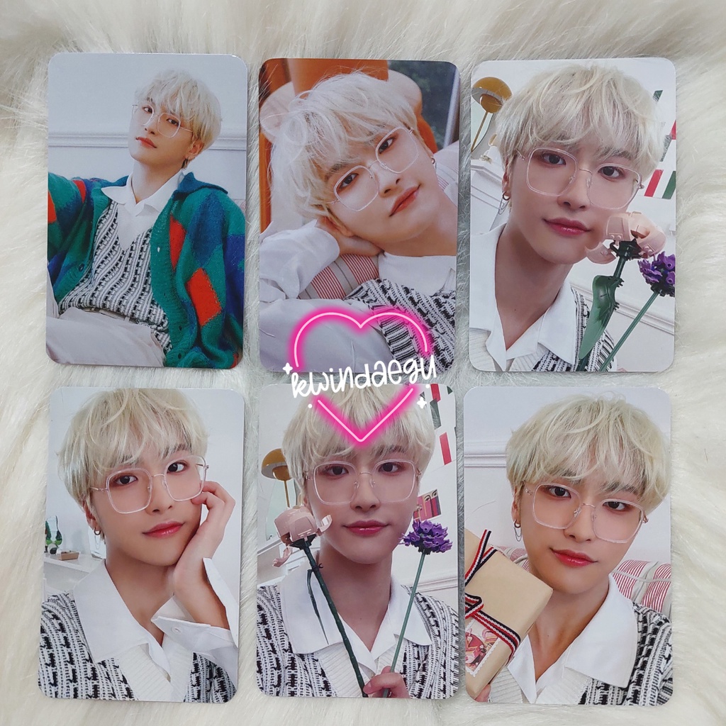 ATEEZ TRADING CARD ATINY ROOM SHARING