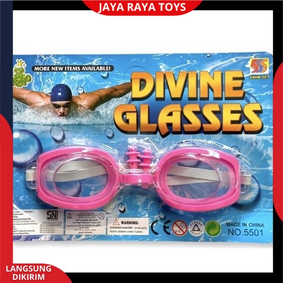 DIVING GLASSES KACAMATA RENANG ANAK kaca mata renang anak umur2- 8 th Cewek Dan Cowok