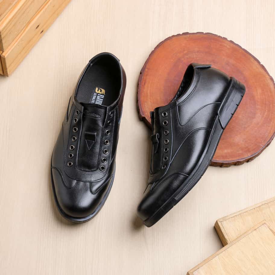 sepatu pantofel slip on sepatu kerja pria sepatu formal pria sepatu wisuda sepatu kondangan sepatu kulit asli sepatu kantor pria model ryujin flavio boston