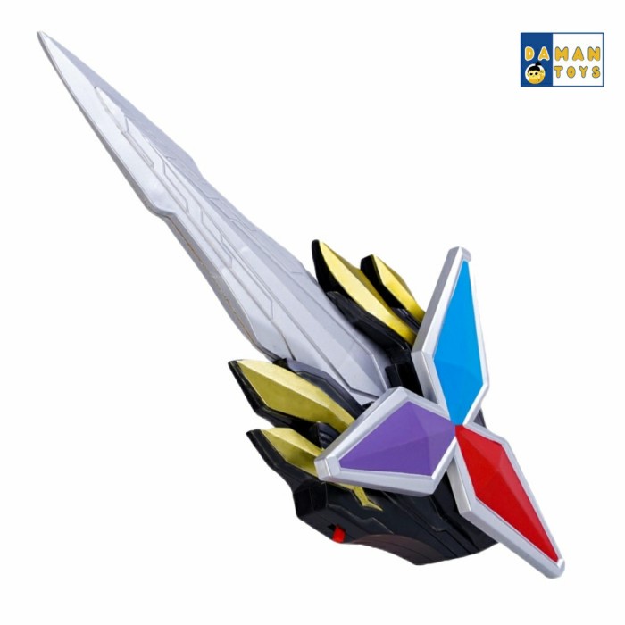 Senjata Ultraman Dx Glitter Blade Trigger pedang mainan ultramen