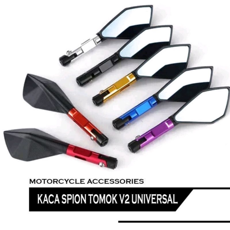 SPION TOMOK CNC V2 UNIVERSAL NMAX AEROX BEAT XEON SCOOPY VARIO 125 VARIO 150 CBR R15 R25 NINJA KAWASAKI