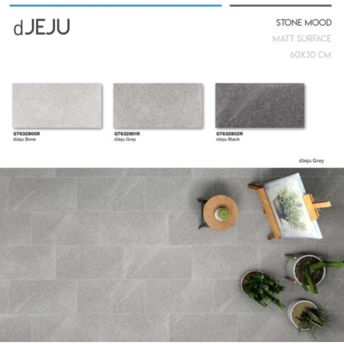 Roman Granit dJeju Black 60x30 GRADE A