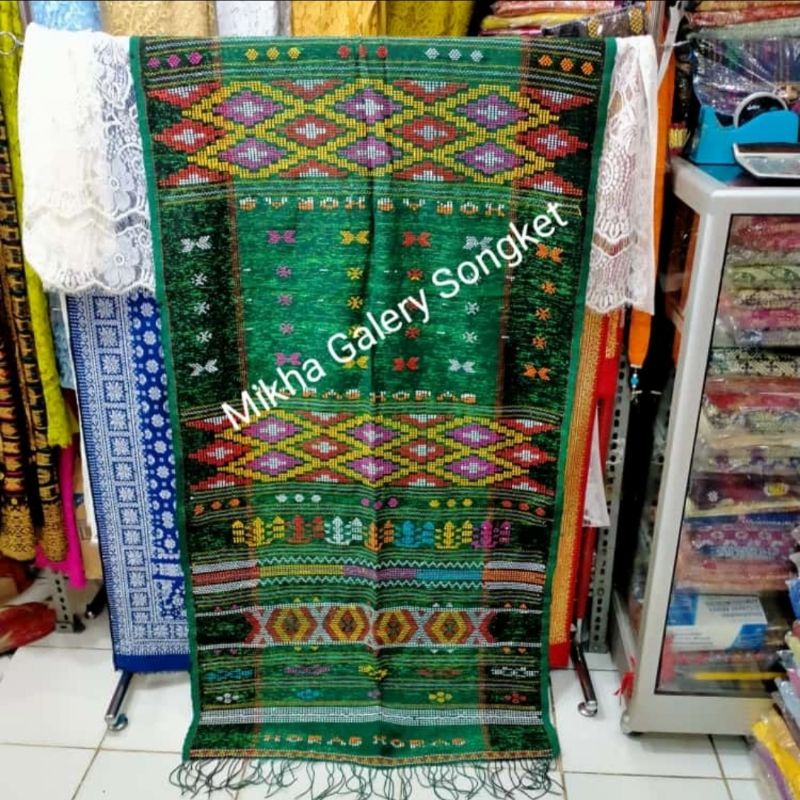 Ulos Sadum Tikar Tikar Hijau
