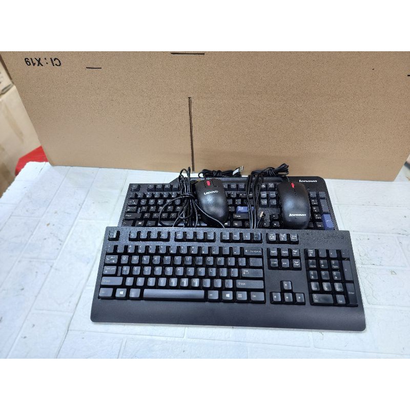 keyboard mouse usb lenovo original