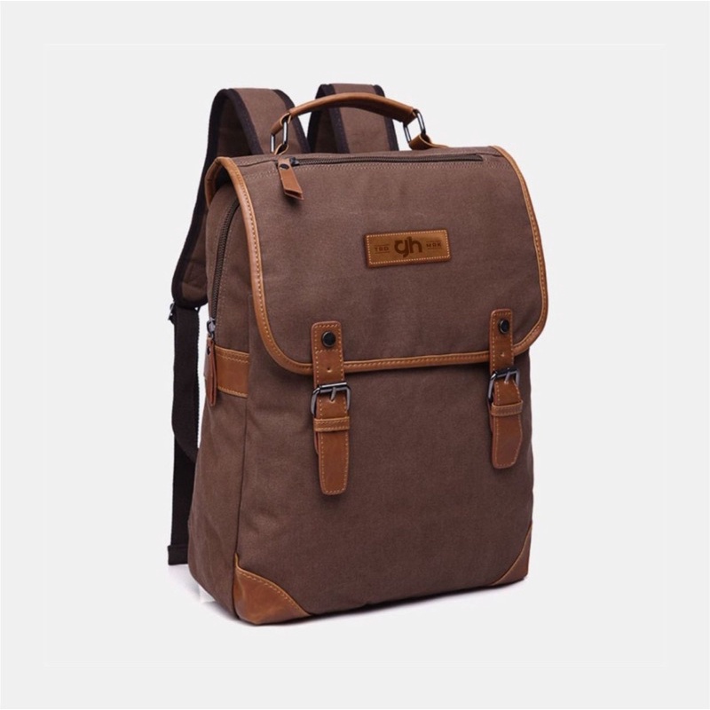 Ransel Canvas gh-bag Original Tas Punggung Pria Wanita Kuliah Kerja