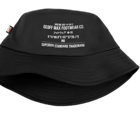 Geoff Max Official - Bucket Hat Bailer Black | Bucket Hat | Topi Pria