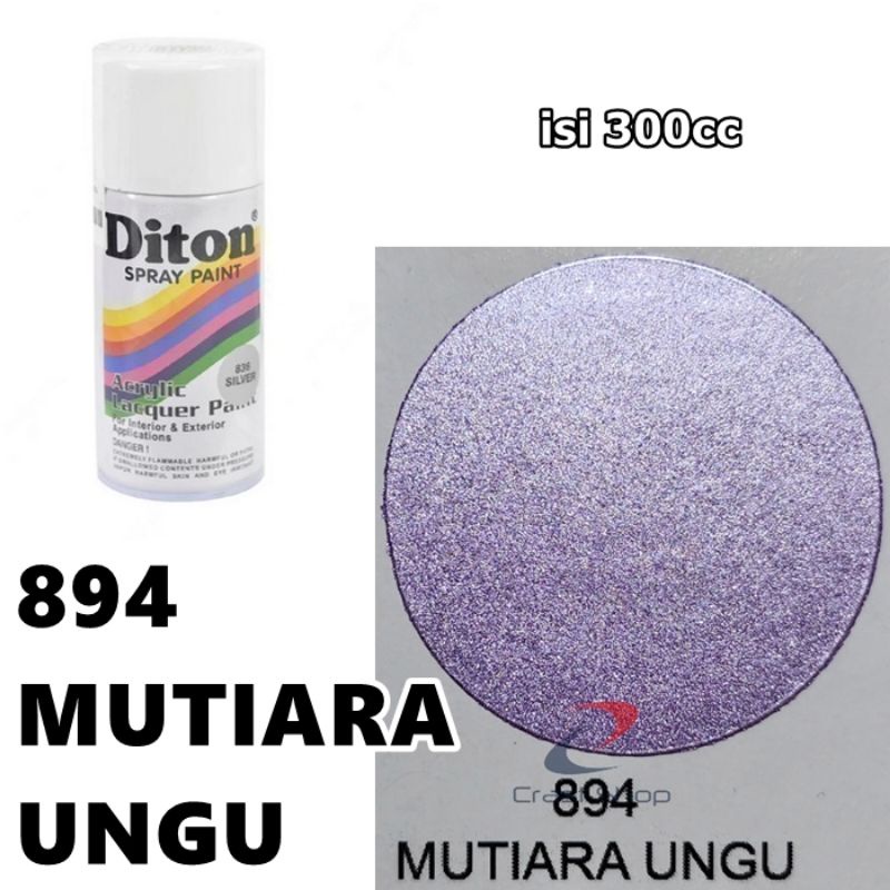 Cat Pilox Diton Mutiara Ungu 894 300cc Warna Pearl Purple Violet frame sepeda motor mobil pylox