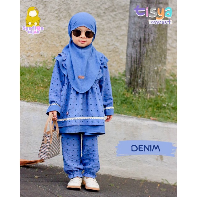 One Set Tisya By Syafiqa hijab