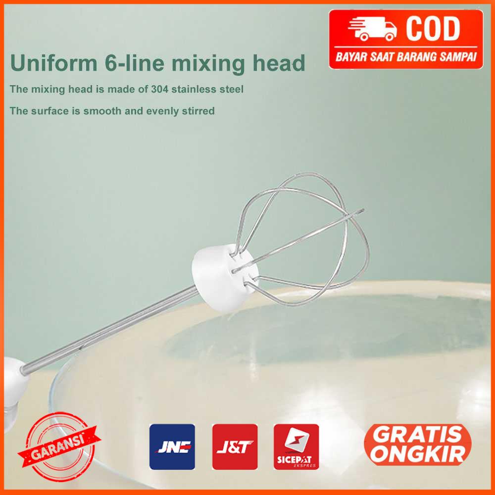 Pengocok Telur Susu 2in1 Portable Electric Hand Mixer Milk Frother