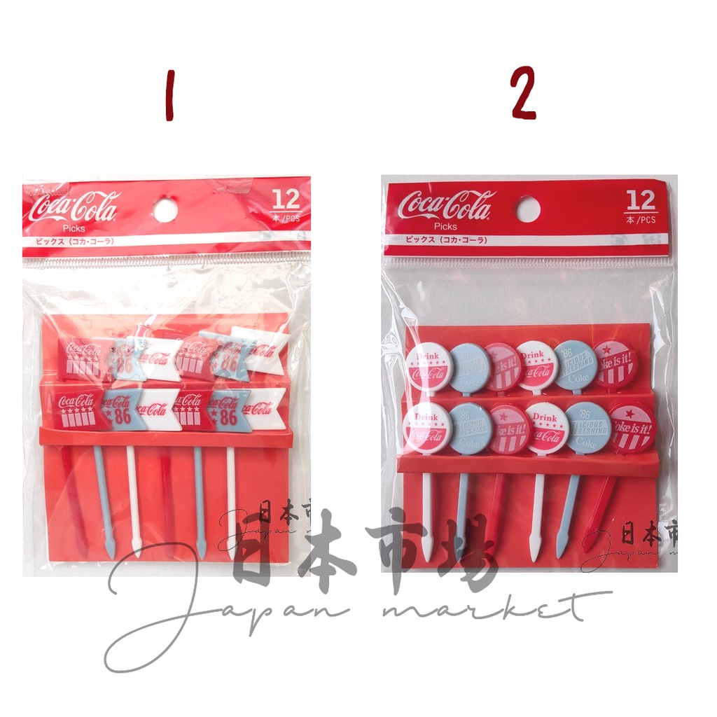 Daiso Tusukan Bento Food Pick Coca cola
