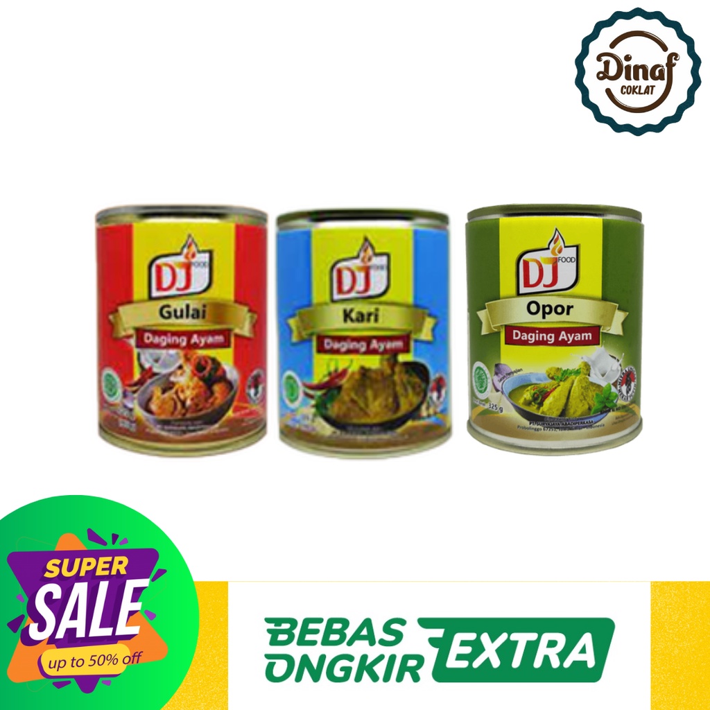 DJ Food Kari Ayam , Gulai , Opor 325 Gram