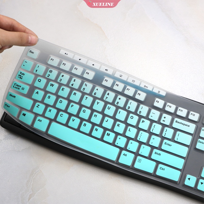 1 Case Pelindung Keyboard Bahan Silikon Ultra Tipis Untuk Logitech MK270 MK275 MK200 K270