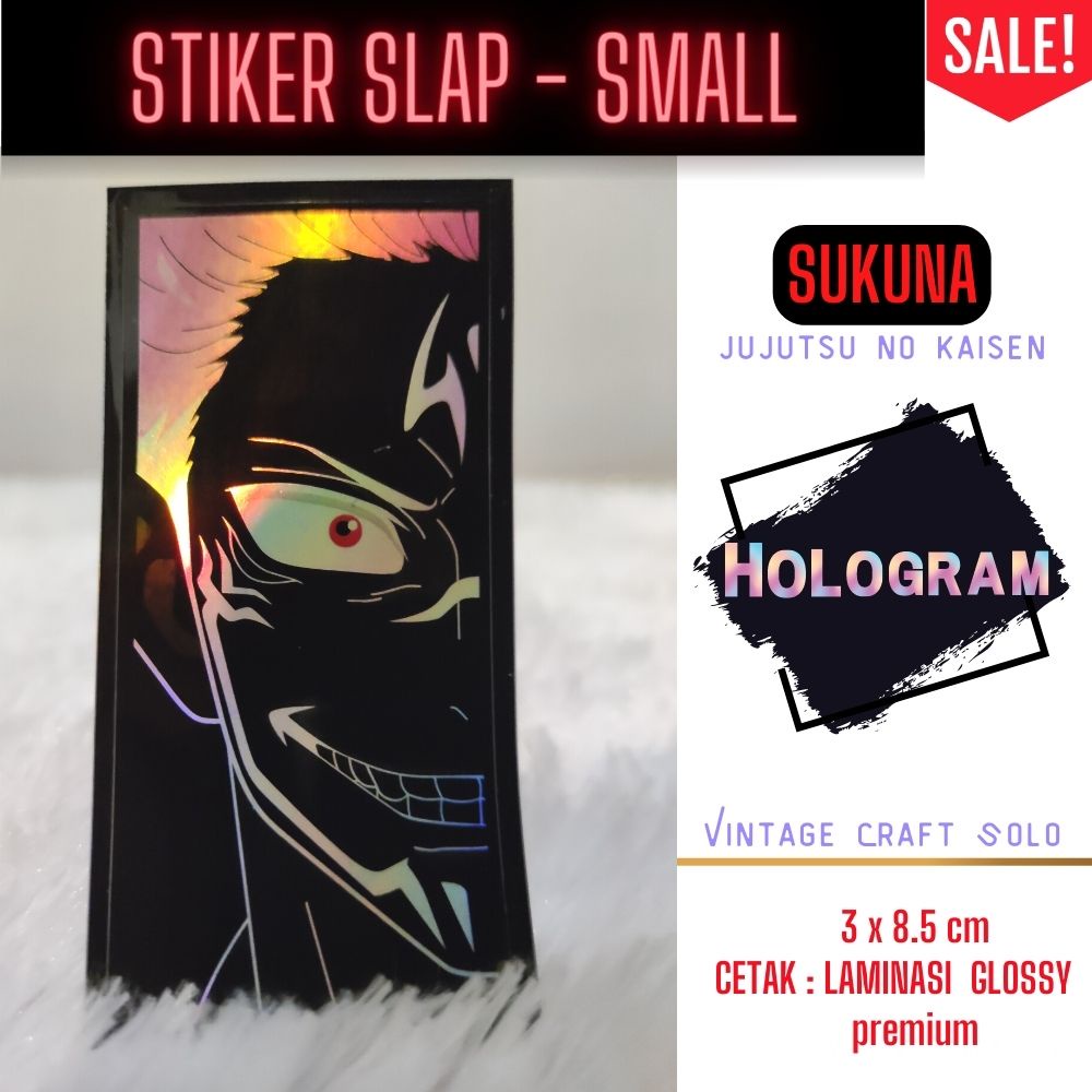 

Sticker Stiker Anime Slap SUKUNA JUJUTSU NO KAISEN SALE!