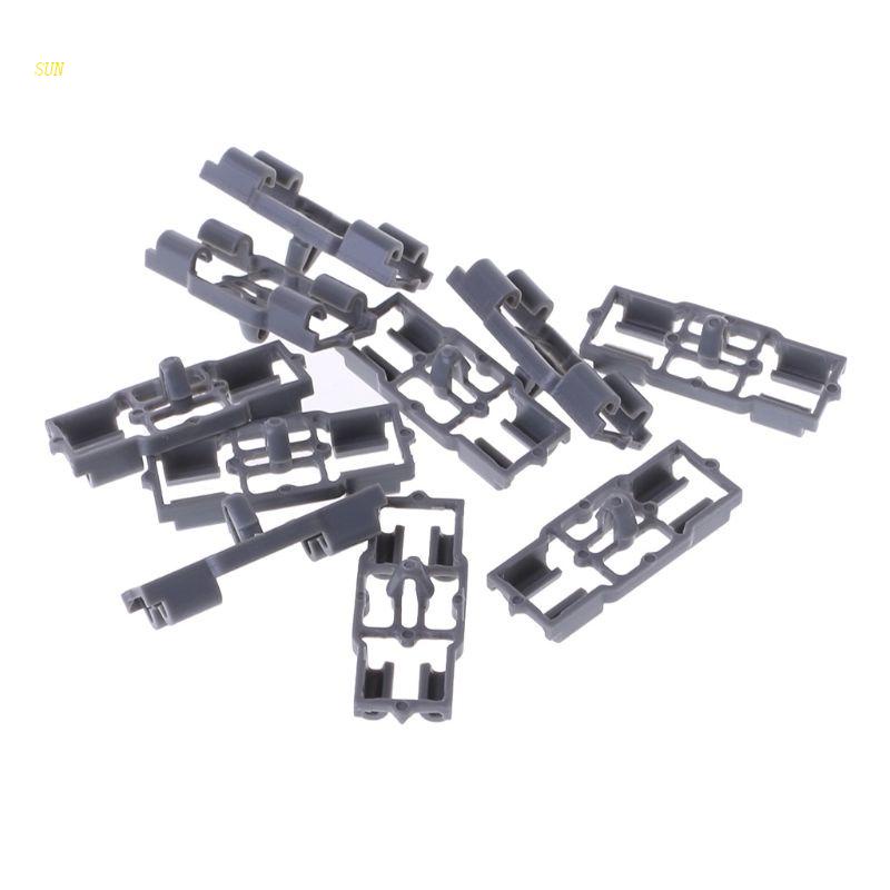 Sun 10 Pcs Seal Panel Pintu Depan Belakang Mobil Bahan Plastik Untuk X5 E