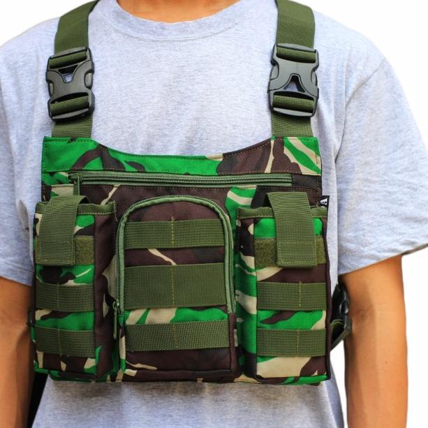 Tas dada chest bag chest rig premium - Hitam