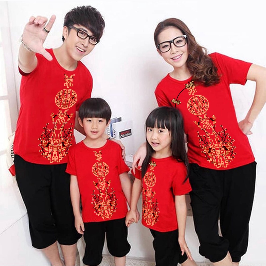 VM Kaos Imlek Tahun Kelinci / Imlek Kelinci / Couple Family Imlek 2023