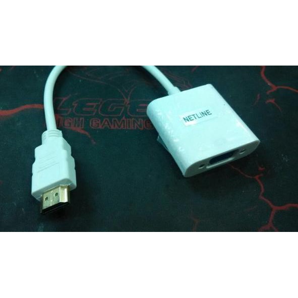 CONVERTER HDMI TO VGA NETLINE